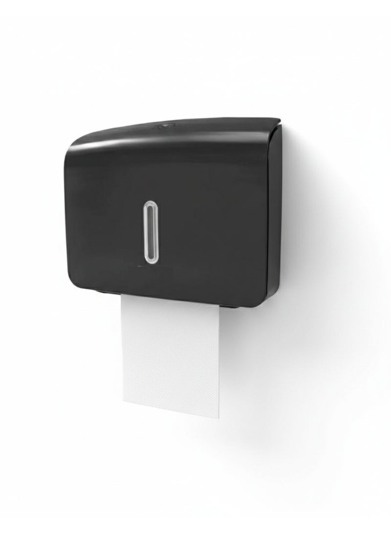 فلوريت حامل مناديل ورقية أسود اللون يُثبت على الحائط من فلوريت - Image 2